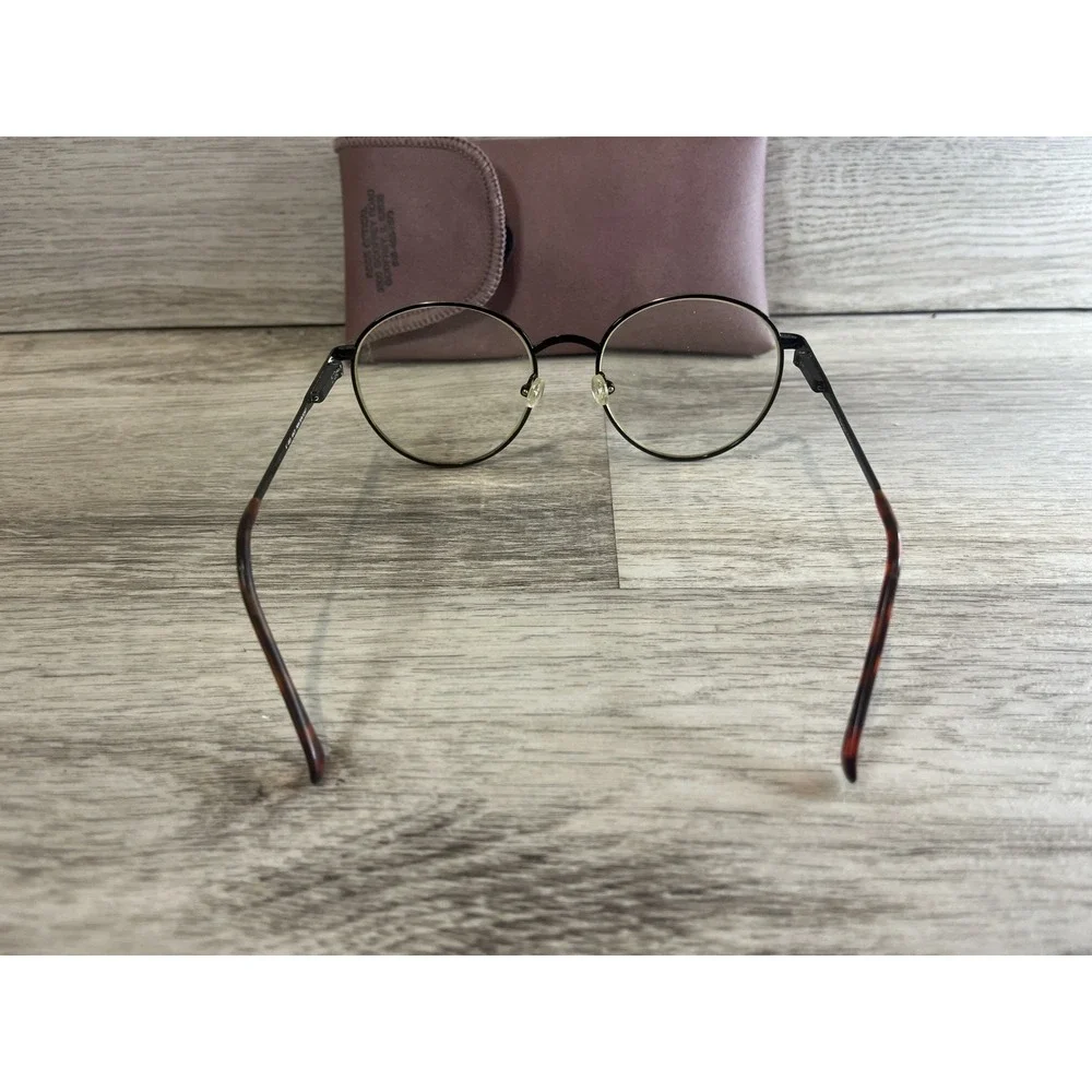 Europa Eyewear Eyeglasses‎ Frames Only Pewter Tort Womens Round